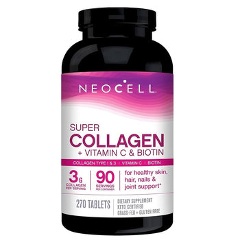 NeoCell Super Collagen + Vitamin C & Biotin 270 Tablets