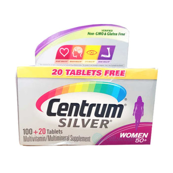 Centrum Silver Multivitamin for Women, 120 Tablets