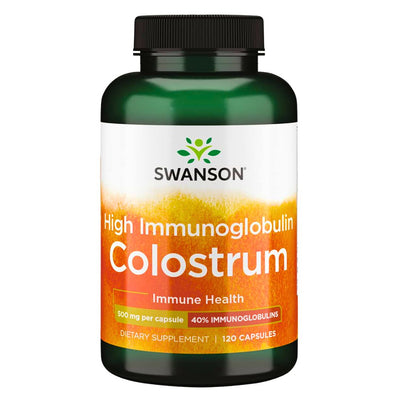 Swanson High Immunoglobulin Colostrum 500mg 120caps