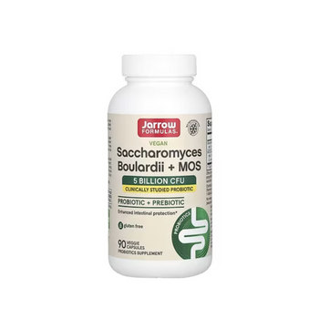 Jarrow Formulas, Vegan Saccharomyces Boulardii + MOS, 5 Billion CFU