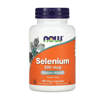 NOW Foods, Selenium, 200 mcg, 180 Veg Capsules