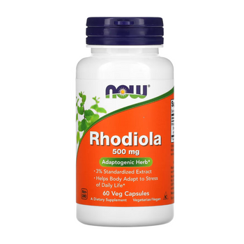 NOW Foods, Rhodiola, 500 mg, 60 Veg Capsules