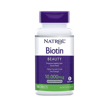 Natrol Biotin 10000mcg 100 Tablets