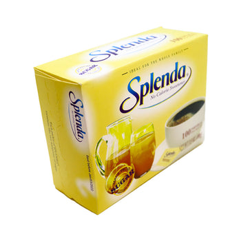 Splenda No Calorie Sweetener 100 Individual Packets - 100gm