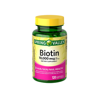 Spring Valley Biotin 10000mcg 120 Tablets