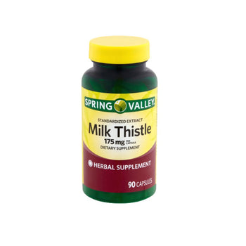 Spring Valley Milk Thistle 175 mg 90 Capsules