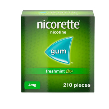 Nicorette 4mg 210 piece