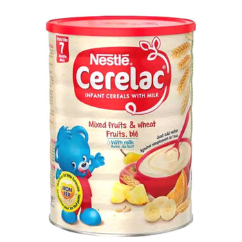 Nestle Cerelac Mixed Fruits & Wheat 7 Months+ 400G (Imported from UK)