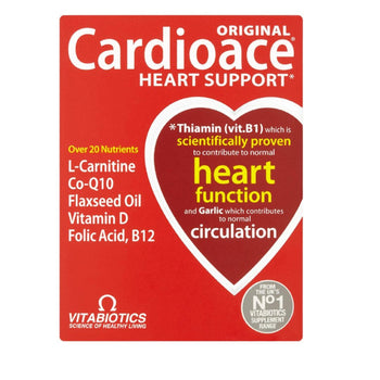 Cardioace Original 30 Capsules (Helps Heart Function & Blood Circulation)