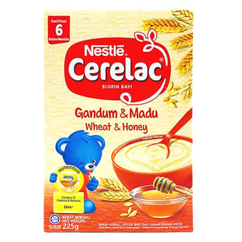 Nestle Baby Cerelac Wheat & Honey- 225g (Malaysia)