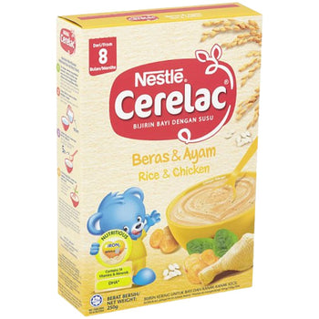 Nestle Baby Cerelac Rice & Chicken (8 Months) - 250g (Malaysia)