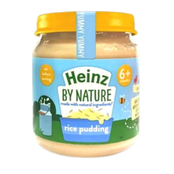 Heinz By Nature Rice Pudding Custard 6+ Months - 120g (Ireland)