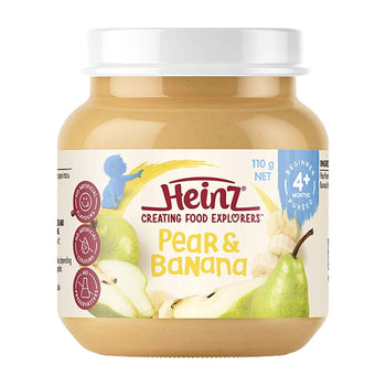 Heinz Pear & Banana Custard 4+Months - 110g (Australia)