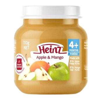 Heinz Apple & Mango Custard 4+Months - 110g (Australia)