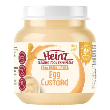 Heinz Egg Custard 6+Months 110g (Australia)