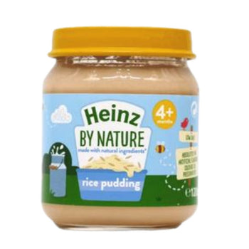 Heinz By Nature Rice Pudding Custard 4+ Months - 120g (EU)