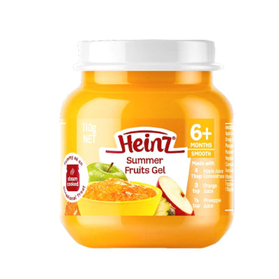 Heinz Summer Fruits Gel 6+Months 110g (Australia)