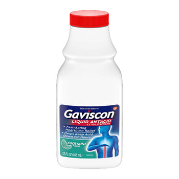 Gaviscon Liquid Antacid, Cool Mint 335 ml