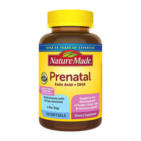 Nature Made Prenatal, Multi+DHA, 200mg DHA pregnant & nursing women, 110 Tablets