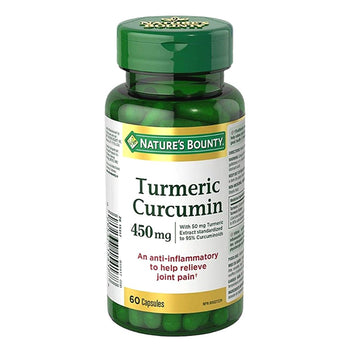 Nature’s Bounty Turmeric Curcumin 450mg 60 Capsules