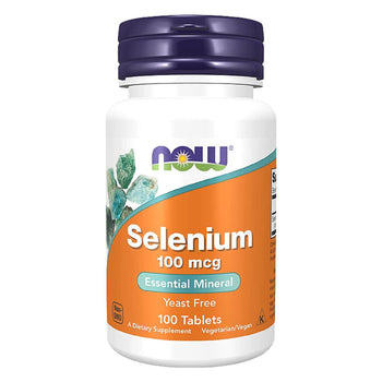 NOW Foods, Selenium, 100 mcg, 100 Tablets