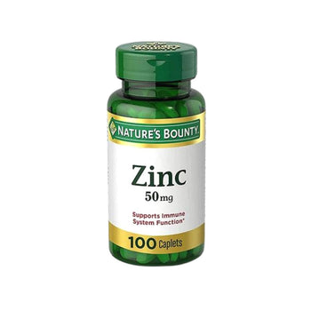 Nature's Bounty Zinc 50 mg Caplets 100