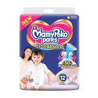 MamyPoko Pants XL 12-17 Kg 60 Pcs (Made in India)