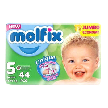 Molfix Jumbo Junior Belt 11-18 Kg 44 Pcs (Made in Turkey)