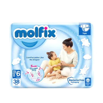 Molfix Twin Belt 15+ Kg 38 Pcs (Made in Turkey)