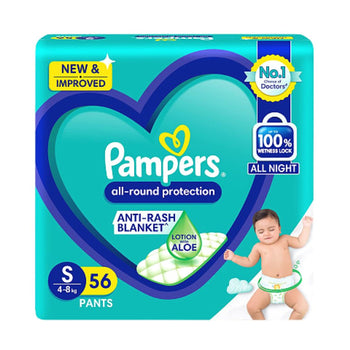 Pampers All round Protection Pants Small 4-8 kg 56 pcs