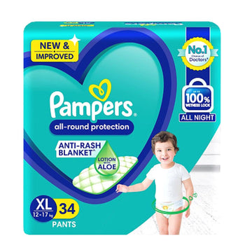 Pampers All round Protection Pants XL 12-17 kg 34 pcs