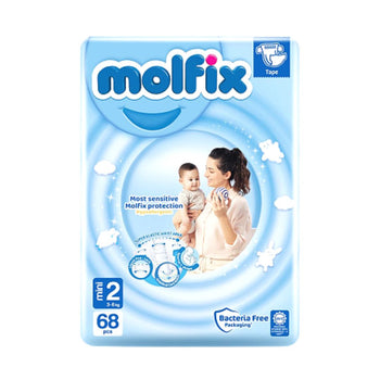 Molfix Mini Belt 3-6 Kg 68 Pcs (Made in Turkey)