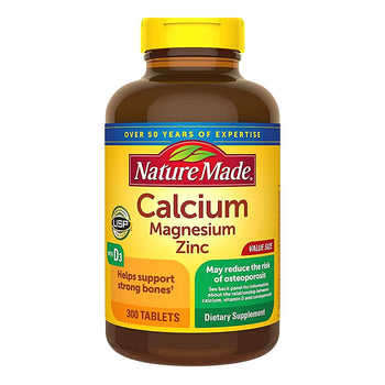 Nature Made Calcium Magnesium Zinc With D3 300 Tablets