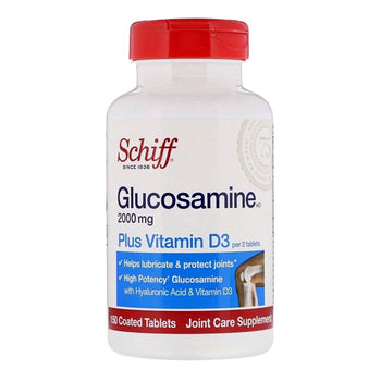 Schiff Glucosamine + Hyaluronic Acid 2000 mg 150 Tablets