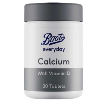 Boots Calcium + D3 30 Tablets