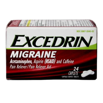 Excedrin Migraine Pain Relief 24 Caplets