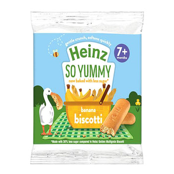 Heinz Banana Biscotti 7m+ - 60g (U.K)