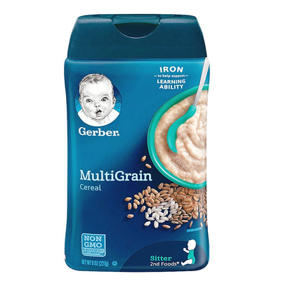 Gerber Multigrain Baby Cereal - 227g (USA)