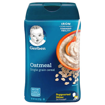 Gerber Oatmeal Single Grain Cereal - 227g (USA)