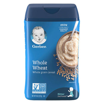 Gerber Whole Wheat Whole Grain Cereal - 227g (USA)