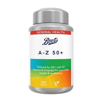 Boots A-Z 50+ Vitamins & Minerals 180 Tablets