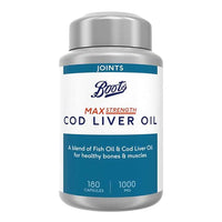 Boots Cod Liver Oil 1000mg 180 pcs