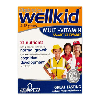 Vitabiotics Wellkid Multi-Vitamin, Chewables 30 Tablets