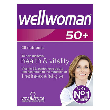 Vitabiotics Wellwoman 50+, 30 tablets