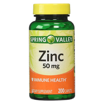 Spring Valley Zinc 50 mg 200 Capsules