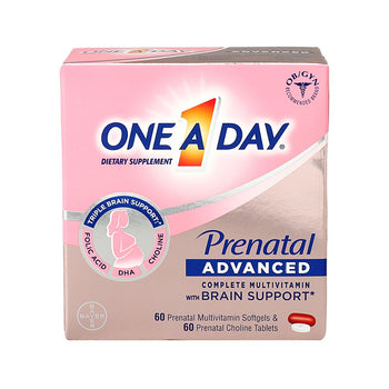 One A Day Advanced Prenatal Multivitamin-60+60 Count