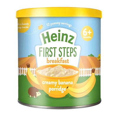 Heinz First Steps Breakfast Creamy Banana Porridge 6+m - 240g (UK)