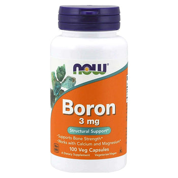 NOW Boron 3 mg 100 Veg Capsules