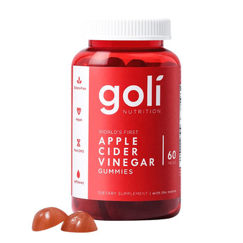 Goli Nutrition Apple Cider Vinegar Gummy Mixed Berry 60 Count