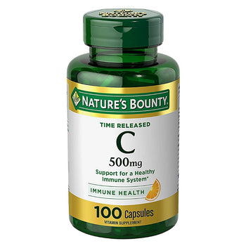 Nature’s Bounty Vitamin C,500mg,100 Caplets